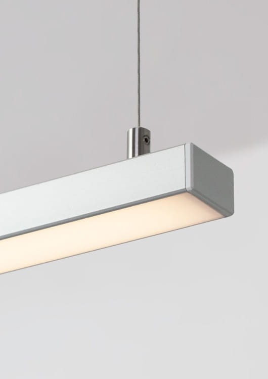 Profil GLAZA-LL anodowany bez przesłony odcinki: 1m, 2m, 3m KLUŚ