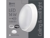 Oprawa LED ZM3230 okrągła biało-czarna 14W 4000K 1000lm IP54 EMOS