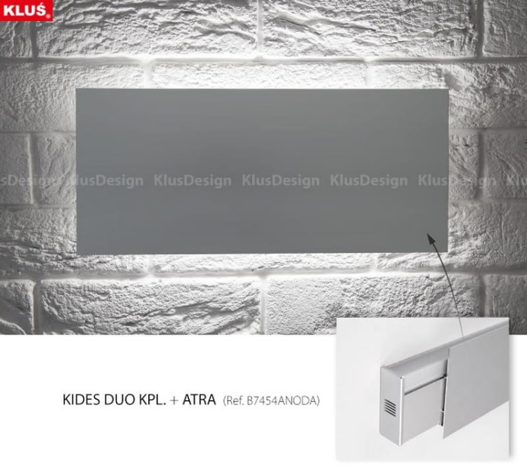  Profil (przesłona) ATRA do profilu LED KIDES-DUO