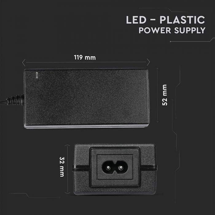 Wymiary zasilacza VT-23079