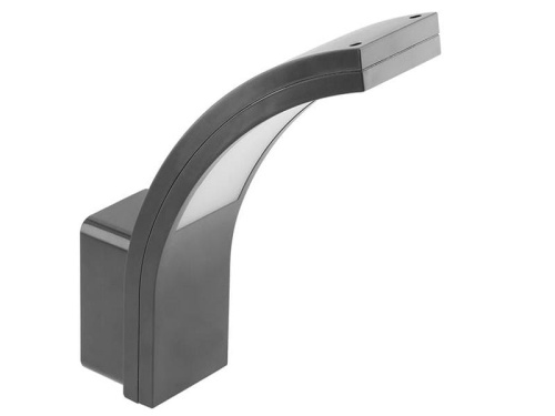 Oprawa elewacyjna PARIS LED szara 10W 4000K 900lm IP54 140° 4000K GTV LD-PAR10W40BC-00