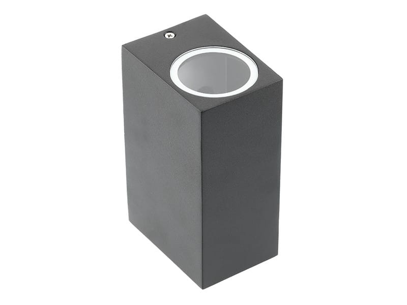 Oprawa ścienna dwukierunkowa TIAGO KW GU10 max.2x35W IP54 czarna GTV