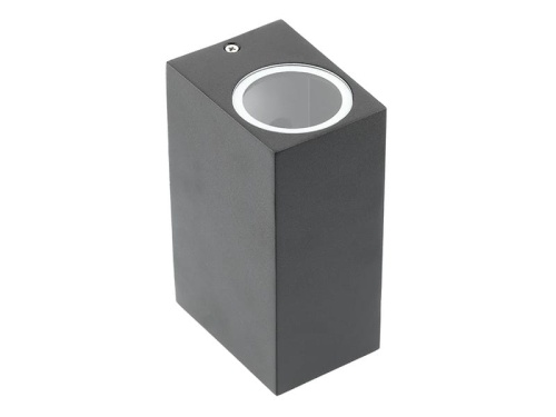 Oprawa ścienna dwukierunkowa TIAGO KW GU10 max.2x35W IP54 czarna GTV