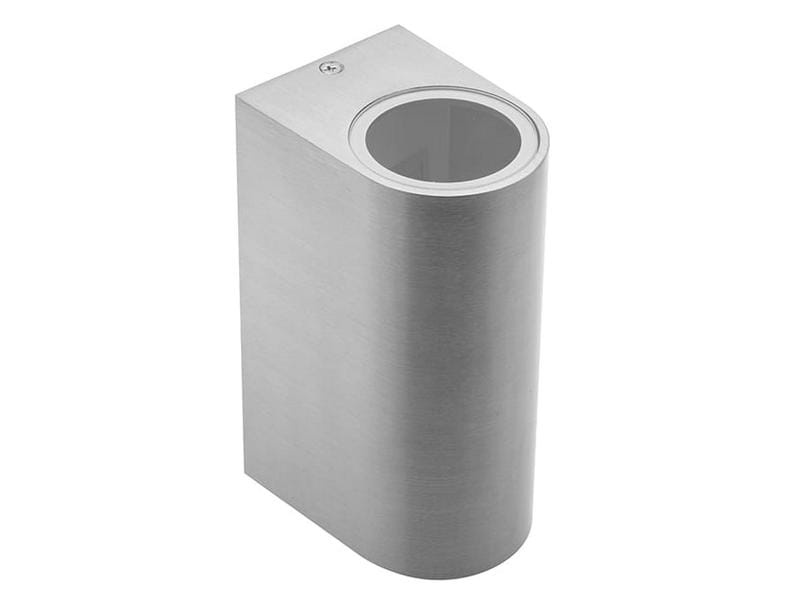 Oprawa ścienna dwukierunkowa TIAGO okrągła GU10 max.2x35W IP54 inox GTV