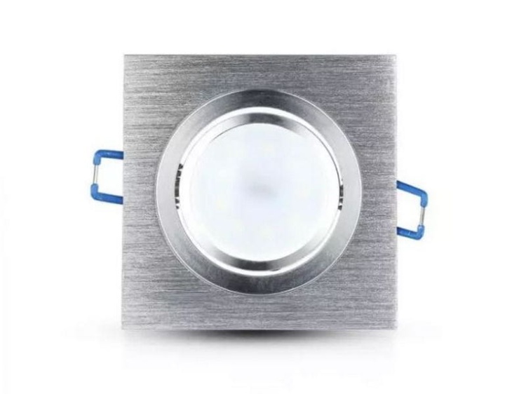 VT-782 SQ oprawa sufitowa kwadratowa aluminium szczotkowane V-TAC