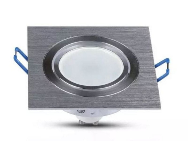 VT-782 SQ oprawa sufitowa kwadratowa aluminium szczotkowane V-TAC