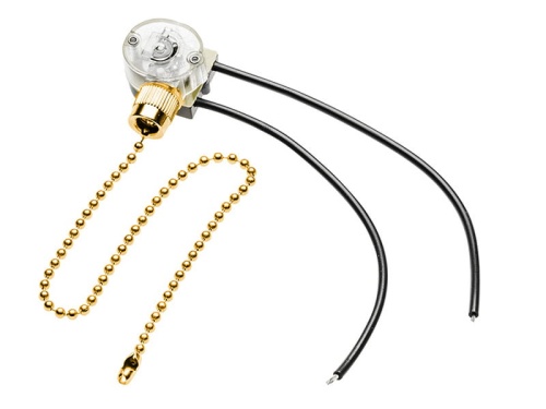 Przełącznik łańcuszkowy WL-LAN1 złoty GTV