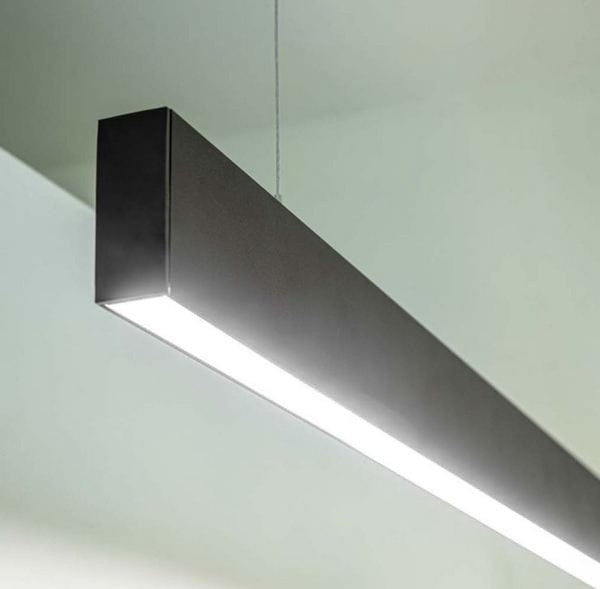 Oprawa liniowa zwieszana LED LIVIA czarna 40W 4000K 3600lm 100° RA>80 IP20 120cm GTV