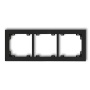 Ramka uniwersalna potrójna czarny mat 12DR-3 Deco Karlik