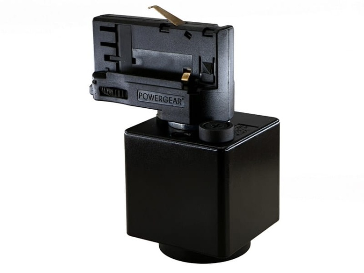 Gniazdo typu F "Schuko" do szynoprzewodu 3-fazowego czarny PRO-4230V-B POWERGEAR