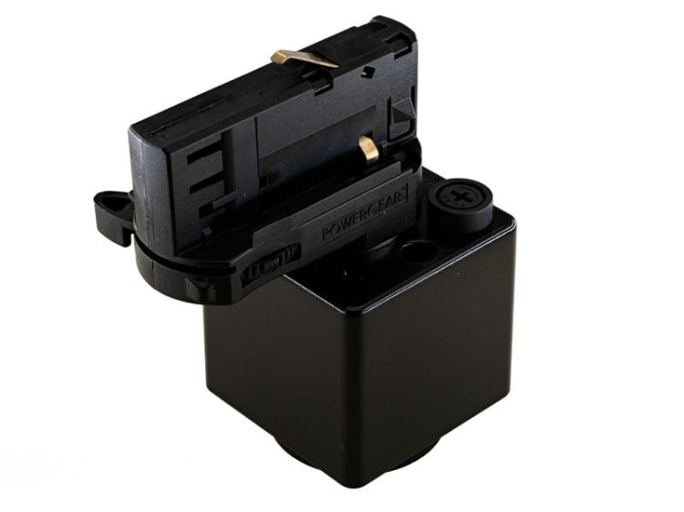 Gniazdo typu F "Schuko" do szynoprzewodu 3-fazowego czarny PRO-4230V-B POWERGEAR