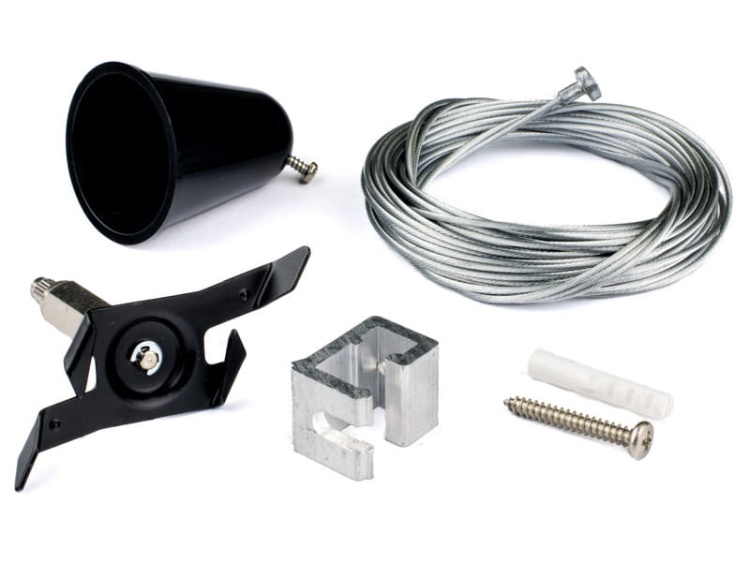 Zawiesie z autoregulacją, linka 5m czarne PRO-EZ0448-B POWERGEAR