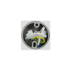BARBRA DLS GU10 downlight max 50W, IP20, kwadrat, biały, aluminium