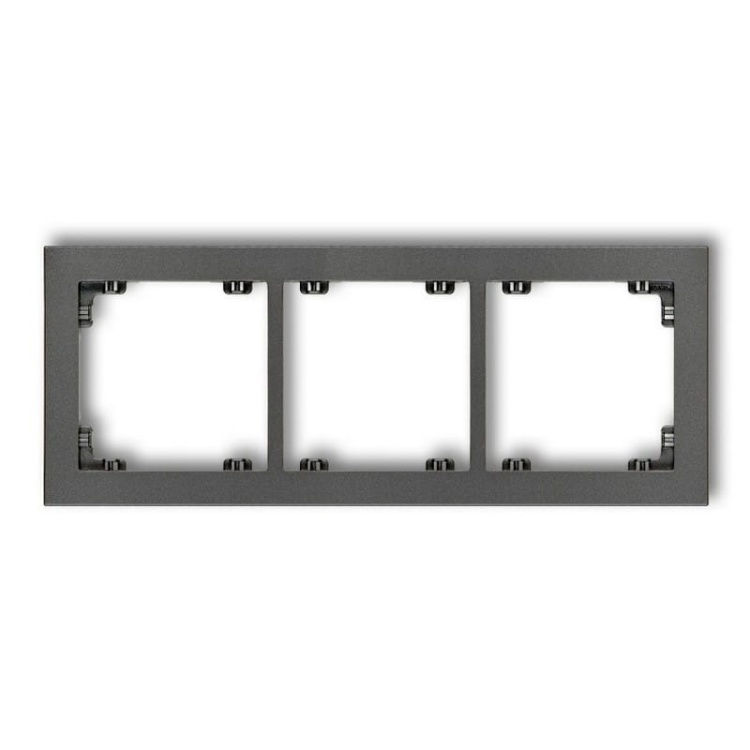 Ramka uniwersalna potrójna GRAFIT 11DR-3 Deco Karlik