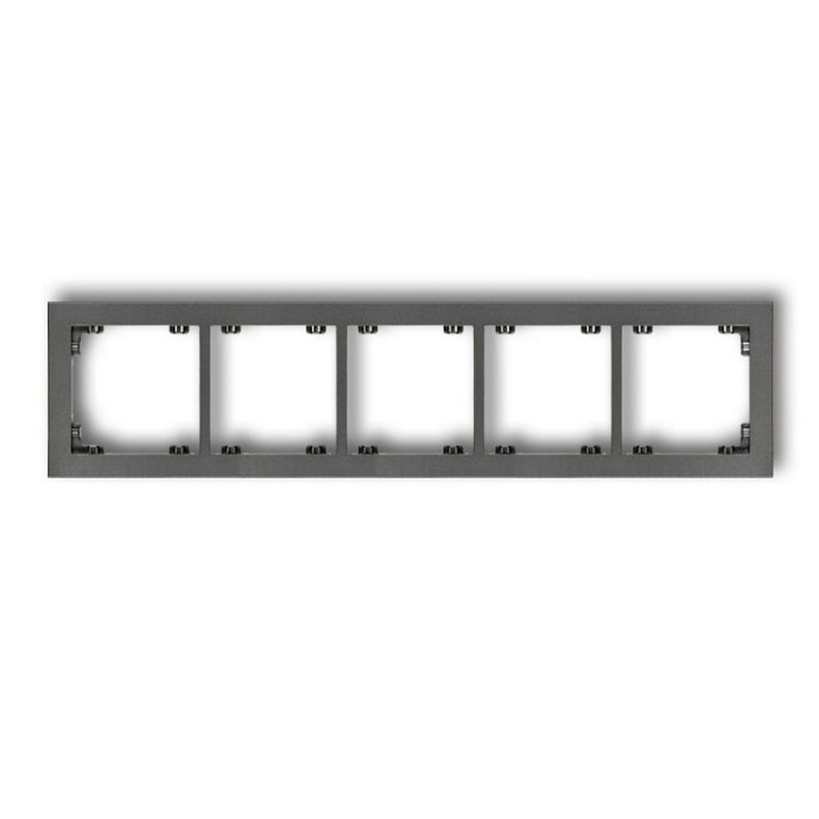 Ramka uniwersalna pięciokrotna grafit 11DR-5 Deco Karlik