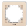 Ramka pośrednia do łączników 1DRPH (sitodruk IP44) beżowa Deco Karlik
