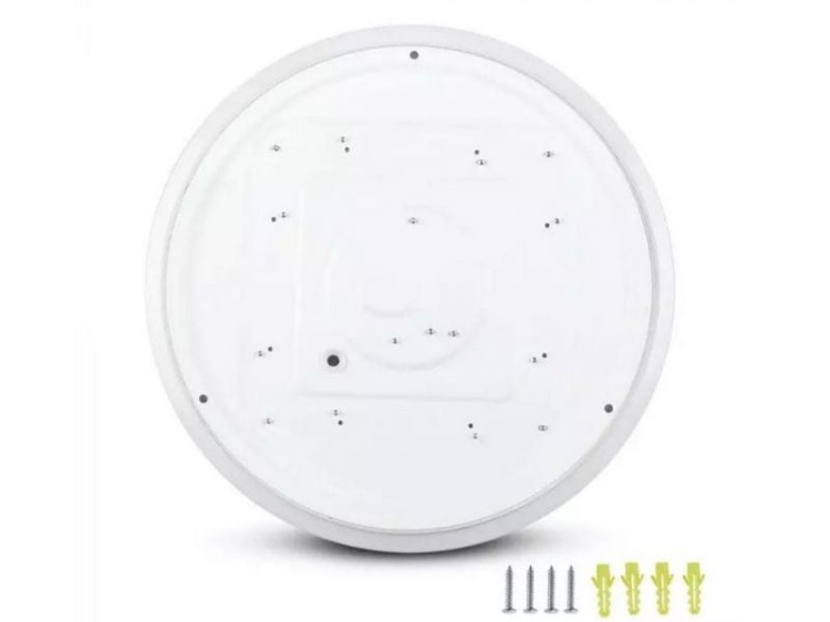 Plafon LED DOME VT-8412 12W CCT 3000/4000/6000K 720lm 230V IP20 V-TAC