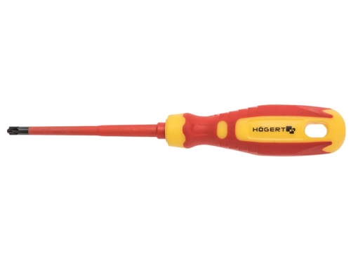 Wkrętak płasko-krzyżowy HT1S973 PH1/SL5 100 mm 1000V SLIM CrMo Högert