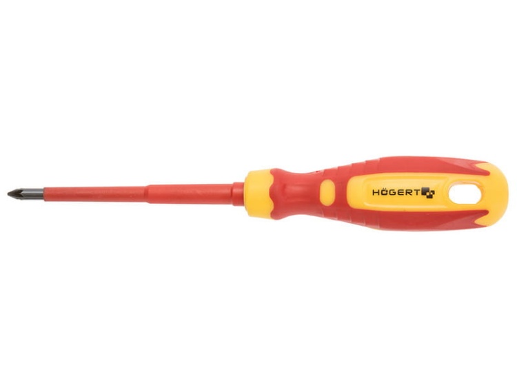 Wkrętak krzyżowy HT1S969 PZ2 100 mm 1000V SLIM CrMo Högert