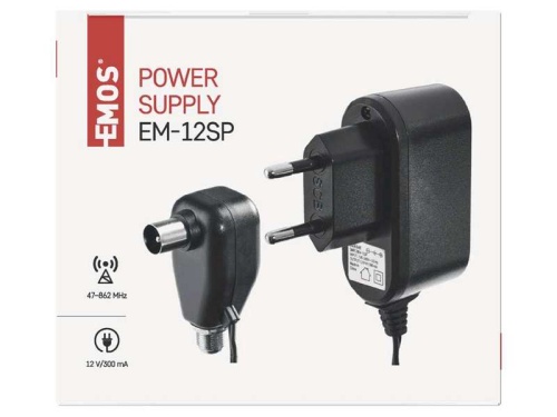 Zasilacz antenowy impulsowy 12V 300mA J5810 EMOS