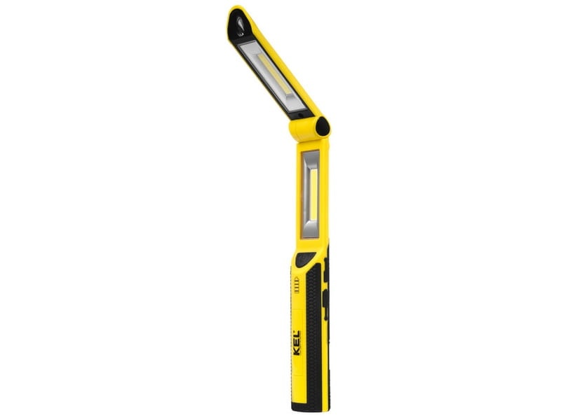 Latarka warsztatowa akumulatorowa LW-2PB (3.7V 260mAh-Li) LED COB 3W+1W z powerbankiem KEL