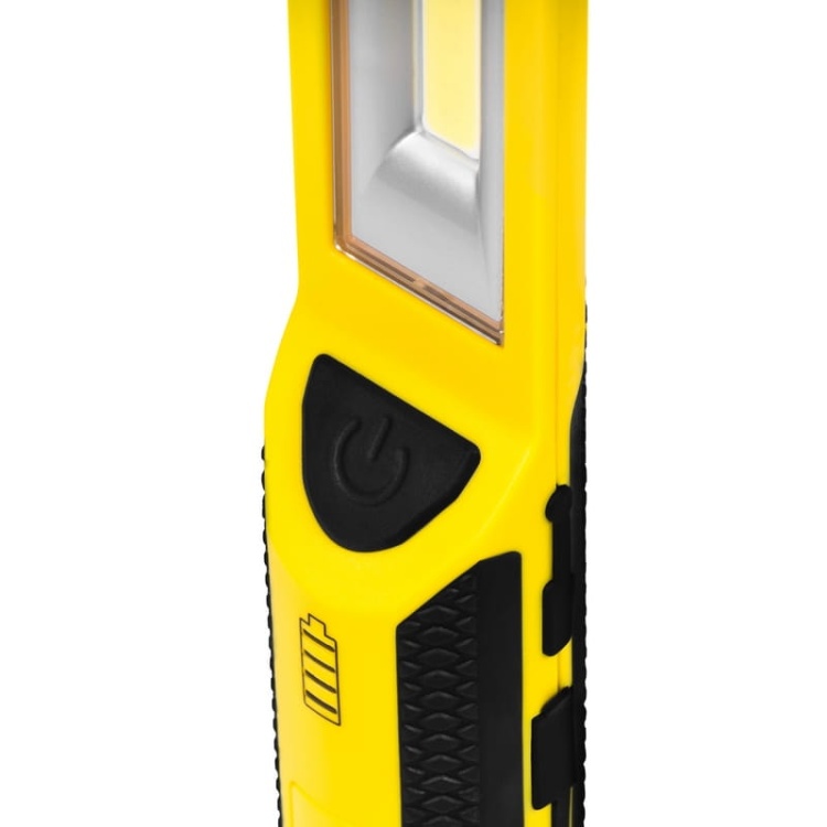 Latarka warsztatowa akumulatorowa LW-2PB (3.7V 260mAh-Li) LED COB 3W+1W z powerbankiem KEL