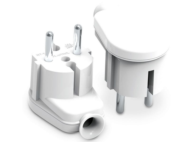 Wtyczka kątowa rozbieralna 230V 16A WT-16B biała PLASTROL