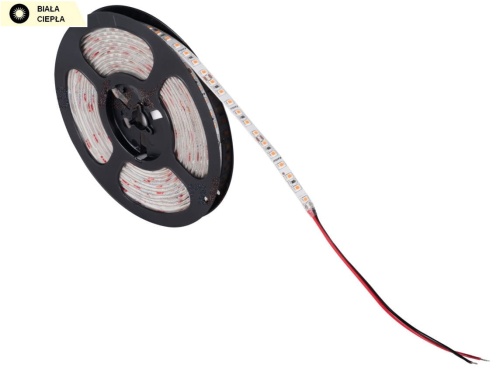Taśma LED 24V 16W/1m biała ciepła 3000K 120LED/1m 1600lm/1m IP65 Kanlux