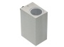 Oprawa ścienna dwukierunkowa TIAGO KW kwadratowa GU10 max.2x35W IP54 inox GTV