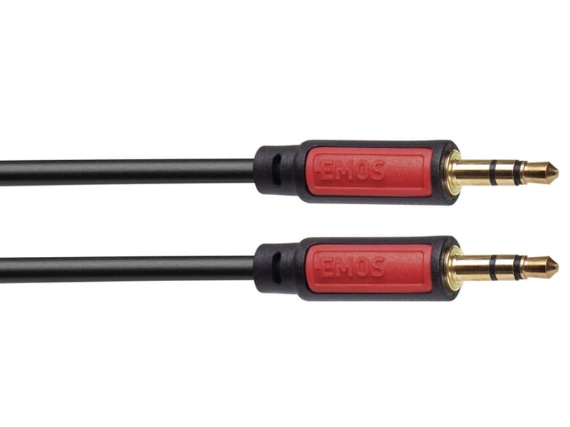 Przewód AV wtyk JACK 3,5mm - wtyk JACK 3,5mm, 1,5m SM5001