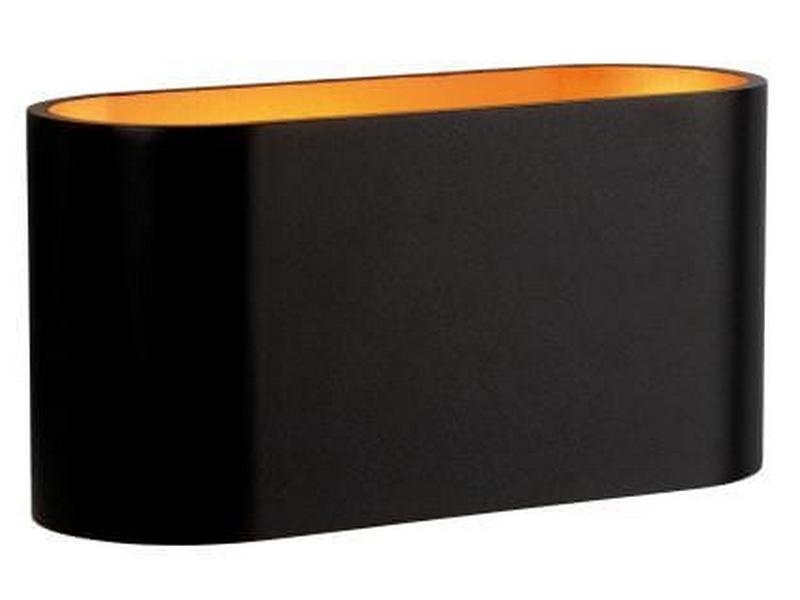 Kinkiet SQUALLA G9 czarny/złoty SLIP006002