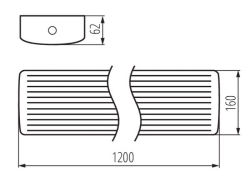 Oprawa liniowa LED MEBA LED 22-40W 3000/4000K 120cm IP20 Kanlux 33891