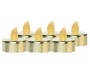 Świeczki LED DCCV13 tealight złote 6x CR2032
