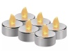 Świeczki LED DCCV12 tealight srebrne 6x CR2032
