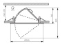 Oprawa typu downlight HIMA LED 23W-NW-B