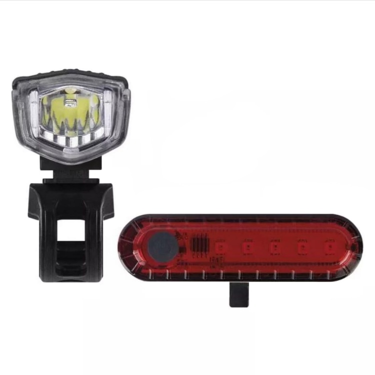 Ładowalne lampy rowerowe komplet przód + tył 90 lm EMOS P3923 przód.jpg