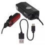 Ładowalne lampy rowerowe komplet przód + tył 90 lm EMOS P3923 zestaw.jpg