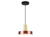 Lampa wisząca SELVIA2 3222 E27 IP20 20x15 cm złota GTV