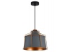 Lampa wisząca GOA 3550 E27 IP20 szara GTV