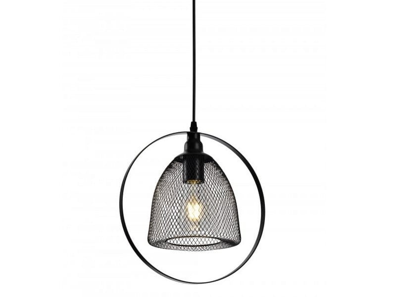 Lampa wisząca XALIS 2 7320 E27 IP20 śr. 30 cm czarna GTV