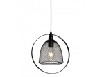 Lampa wisząca XALIS 2 7320 E27 IP20 śr. 30 cm czarna GTV