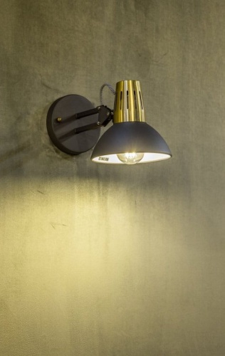 Kinkiet ścienny ARTEMIA 2195 E27 czarny GTV