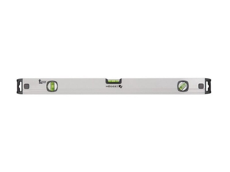 Poziomnica aluminiowa 100cm 3 libelki widok pionowy HT4M011 Högert.jpg