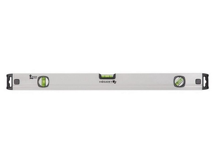 Poziomnica aluminiowa 200cm 3 libelki widok pionowy HT4M021 Högert.jpg