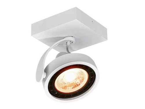 Oprawa sufitowa Wally 4342 IP20 GU10 ES111 pojedyncza biała GTV