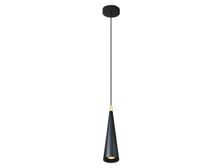 Lampa wisząca EVI 4410 GU10 IP20 aluminiowa czarna GTV