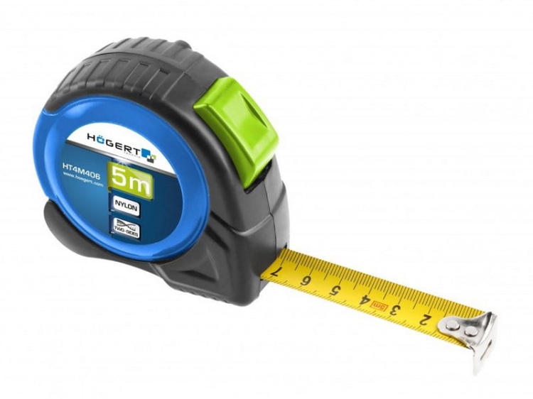 Miara zwijana 5m 19mm nylon 2 stronna HT4M406 Högert.jpg