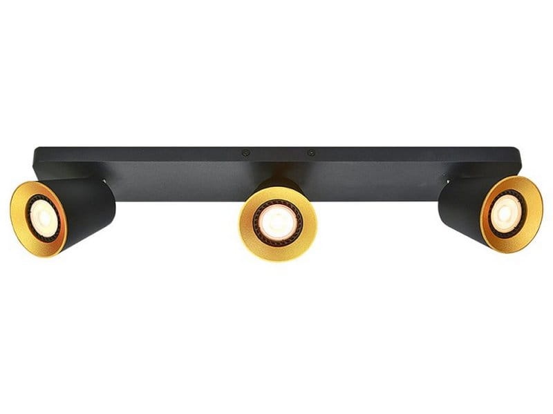 Oprawa sufitowa Elli 4588 IP20 3xGU10 potrójna czarna GTV