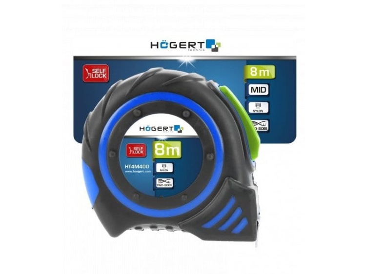 Miara zwijana 8m 25mm auto stop nylon z magnesem HT4M402 Högert opakowanie.jpg