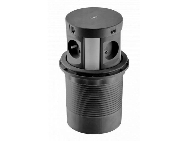 Przedłużacz biur wpuszcz COMFORT PLUS przewód 1,5m czarny.jpg